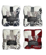 NEW LIFE COMFORT The Ultimate Throw Luxurious Faux Reversing to Plush 60... - $59.99