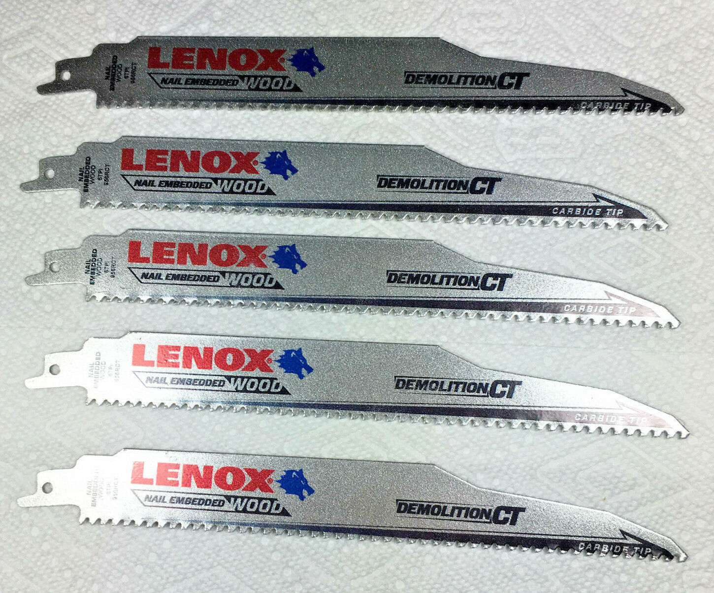 Lenox 20492B606R 6/" x 6TPI Wood /& Plastic Reciprocating Saw Blade USA 25 Pack