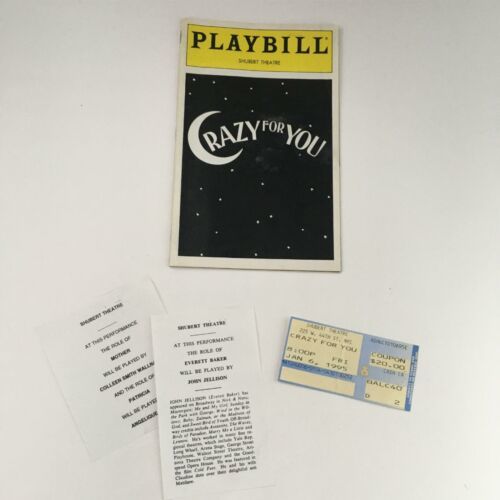 1995 Playbill Crazy For You By James And Similar Items