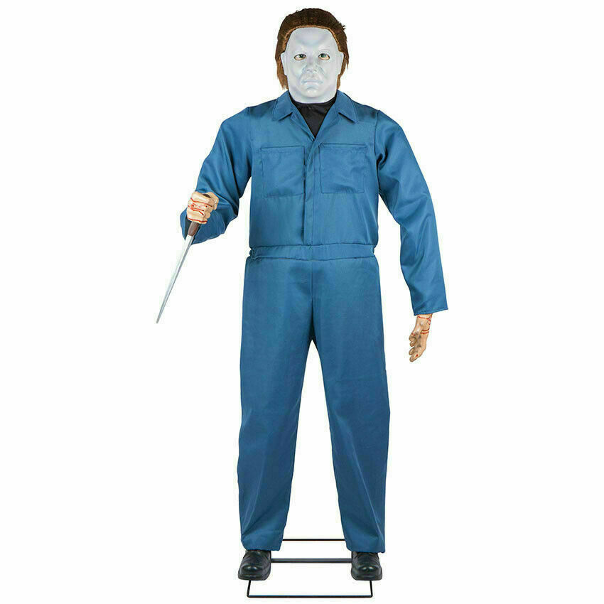 Life Size Animated Michael Myers Halloween II Prop Horror Movie Decor ...