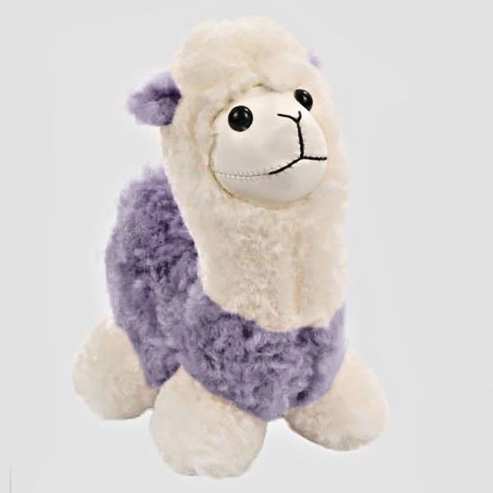 stuffed llama keychain