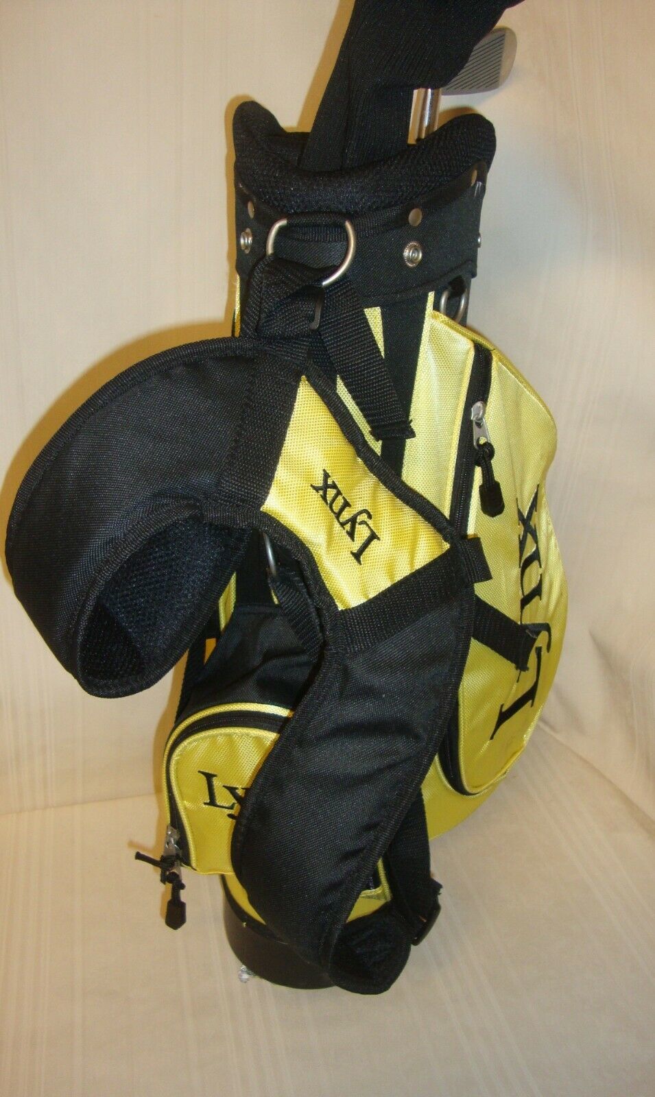 Lynx LX Jr Junior KIDS Golf Club set Youth 3 wood, Driver 7& Bag with