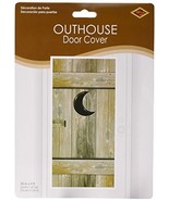 Outhouse Door Cover Party Accessory (1 count) (1/Pkg) - $6.90