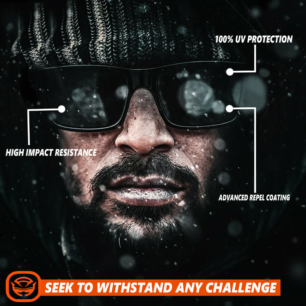 Replacement Lenses Compatible with SPY OPTICS Cyrus Polarized Advanced Black