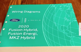 2020 Ford FUSION Hybrid &amp; Lincoln MKZ Electrical Wiring Diagram Manual EWD  - $23.71