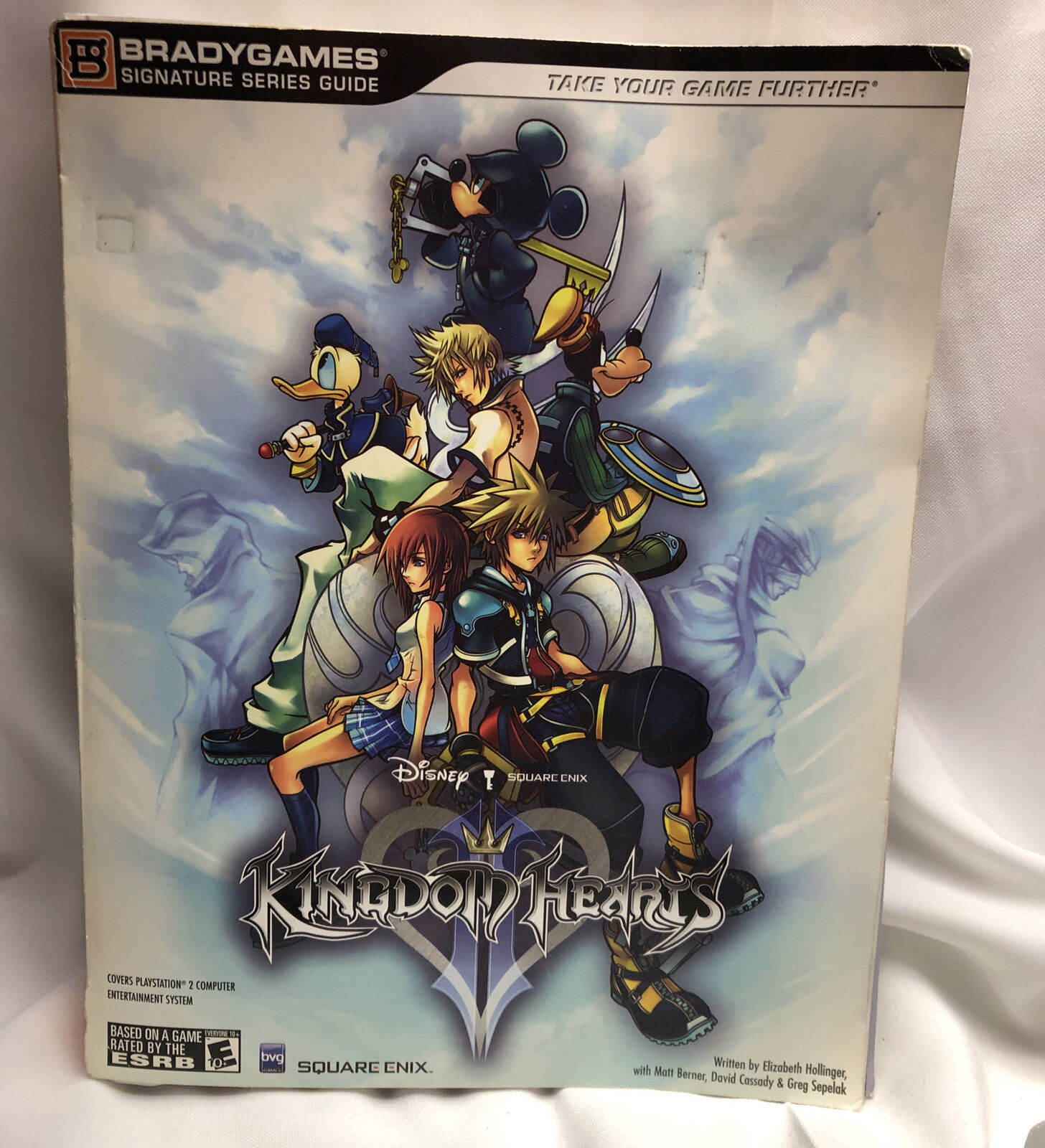 Disney Kingdom Hearts II Playstation 2 Version Game Strategy Guide Has