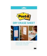 Post-it Super Sticky Dry Erase Sheets, 7 in x 11.3 in, 3 Sheets Total - $16.82
