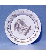 Spode Christmas Plate Second Edition 1971 Gold Angel - $5.99