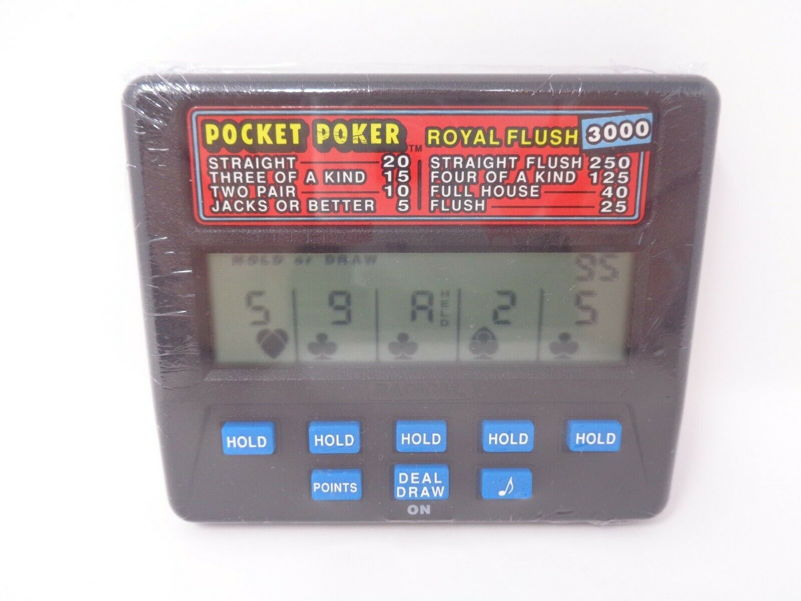 pocket poker handheld game