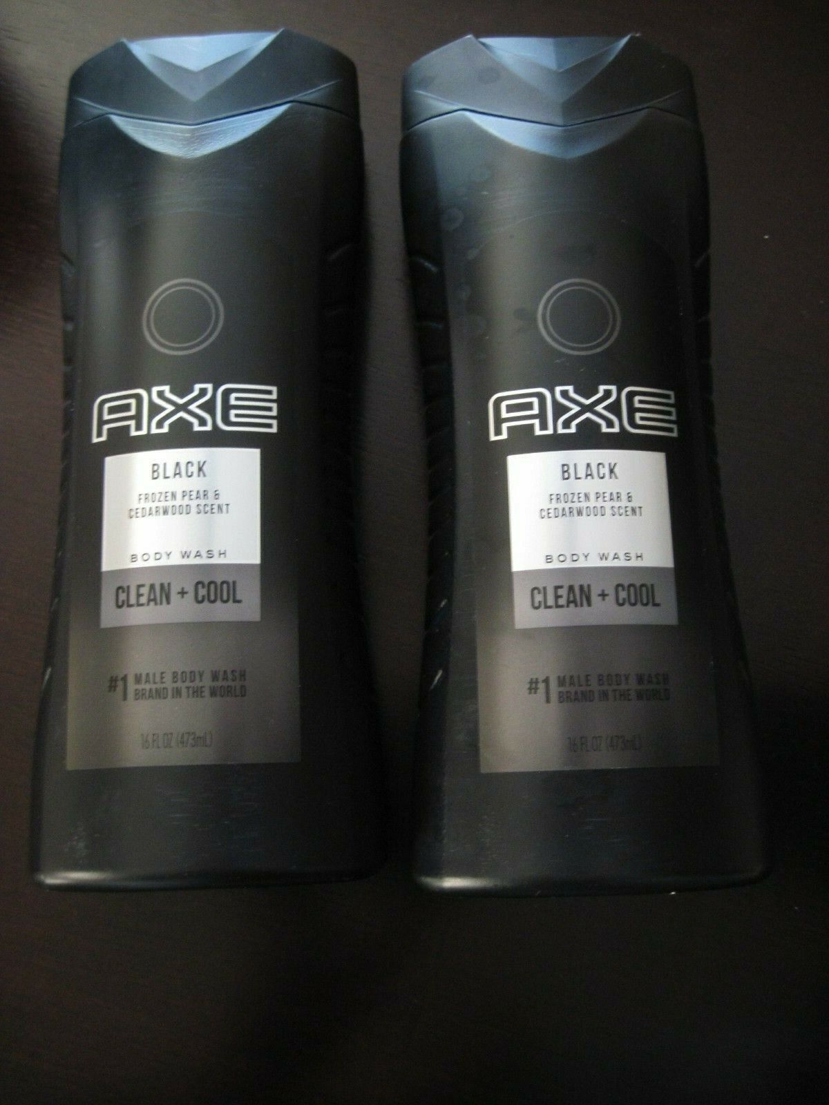 Axe Black Frozen Pear & Cedarwood Scent Body Wash  16 oz Lot of 2 NEW  922 - $11.88