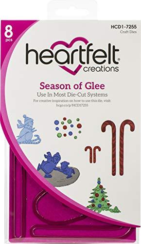Primary image for HEARTFELT CREATIONS CUT & EMBOSS DIES SEAS O GLE, Season Of Glee 3.25" to 1.25"