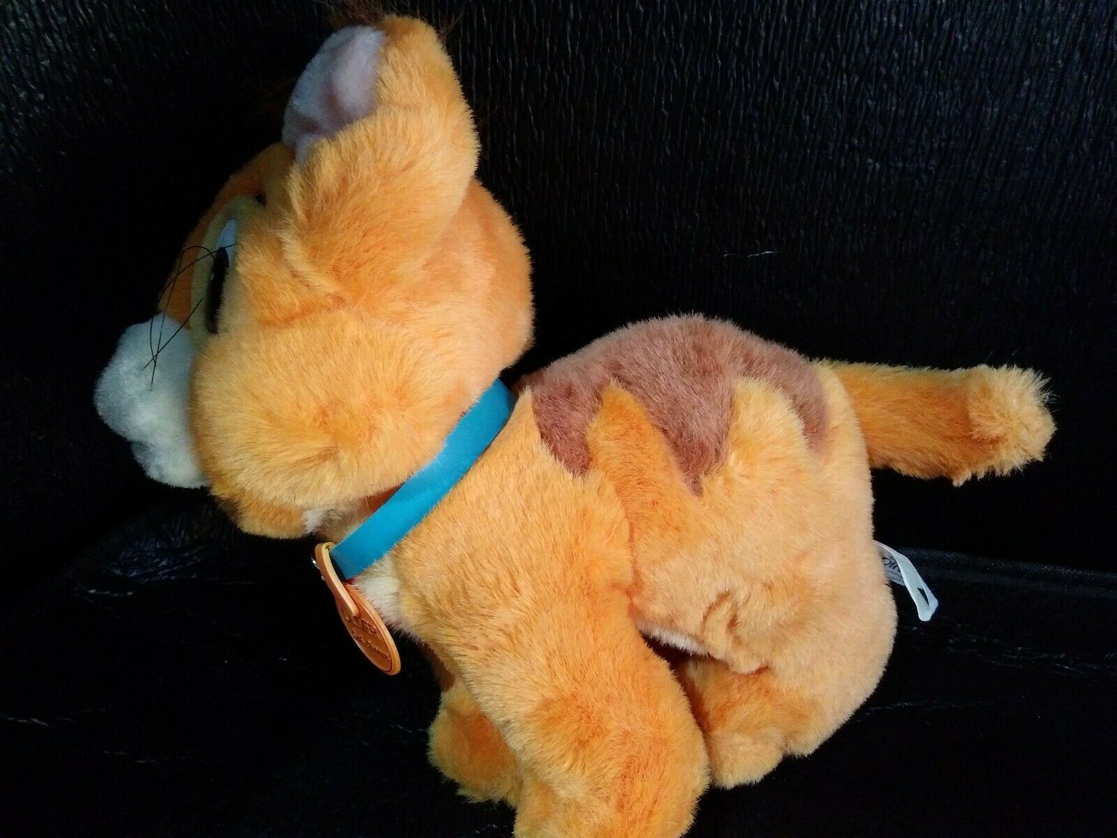 orange cat stuffed animal