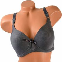 Pack of 6 Women's Solid Soft Pad Supportive Full Cup Bra 9291 image 4