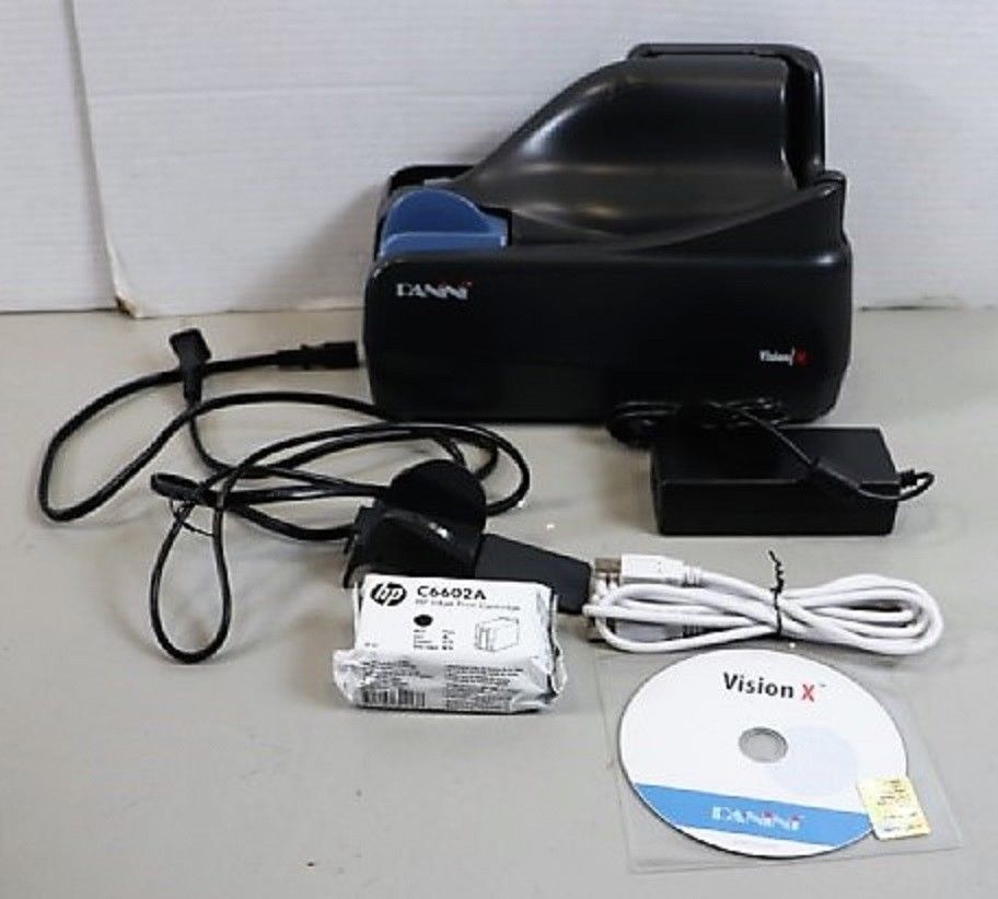 Panini Vision X Check Scanner PassThrough USB 2.0 Interface Open Box Check Readers