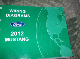 2012 FORD MUSTANG Electrical Wiring Diagram Diagrams Troubleshooting Manual EWD - $118.75