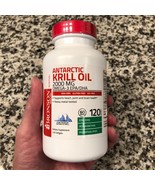 Antarctic Krill Oil 2000 mg Omega-3s Astaxanthin and Phospholipid 120 So... - $49.99