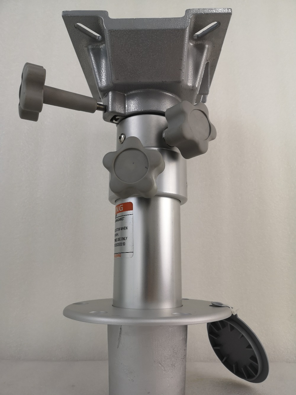 Telescopic Adjustable 3 Step Table Top Pedestal 290690mm For Marine