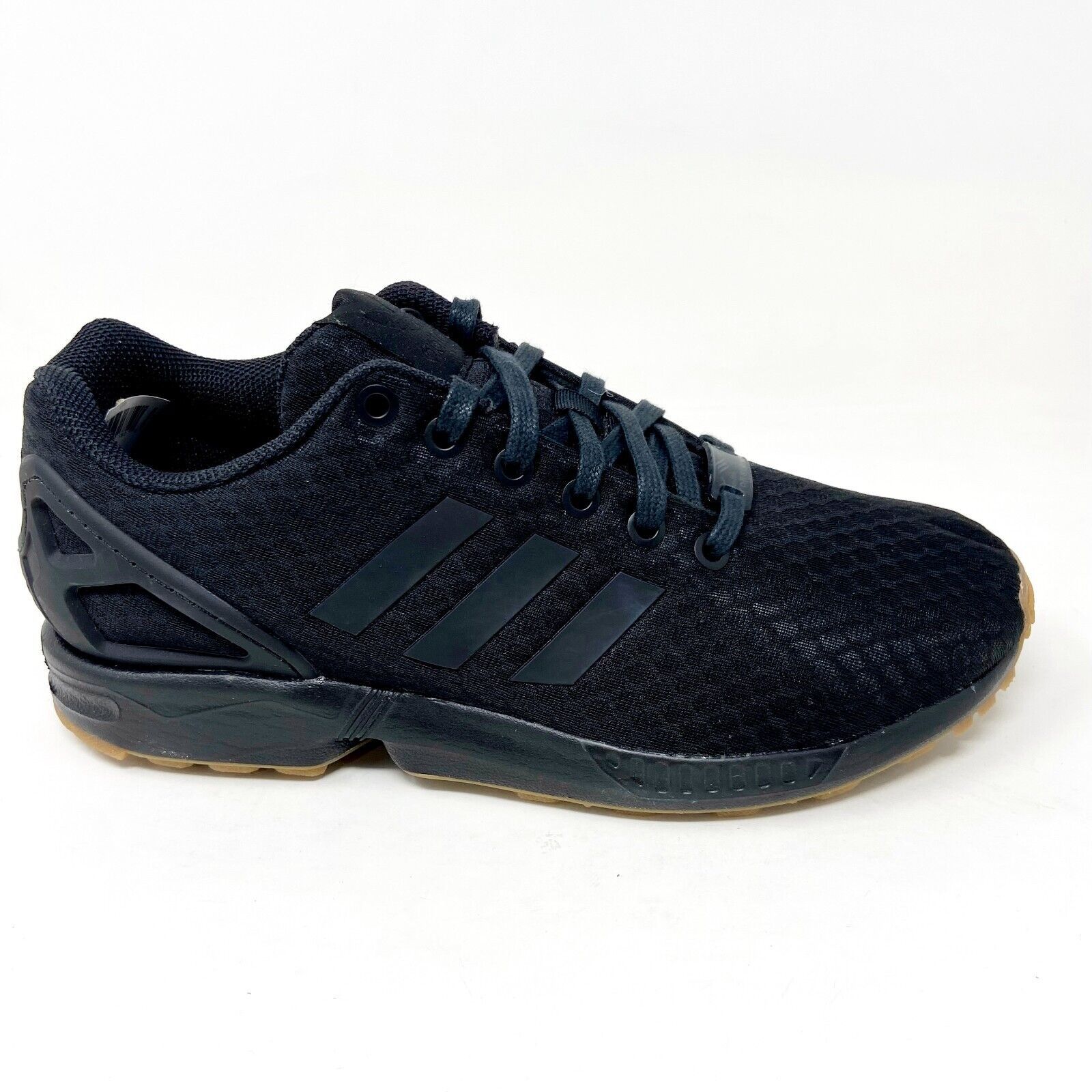 Adidas Originals ZX Flux Torsion Black Gum Mens Running Sneakers S79932
