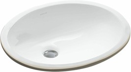 Kohler K-2209-0 Caxton Under-Mount Bathroom Sink, White - $62.96
