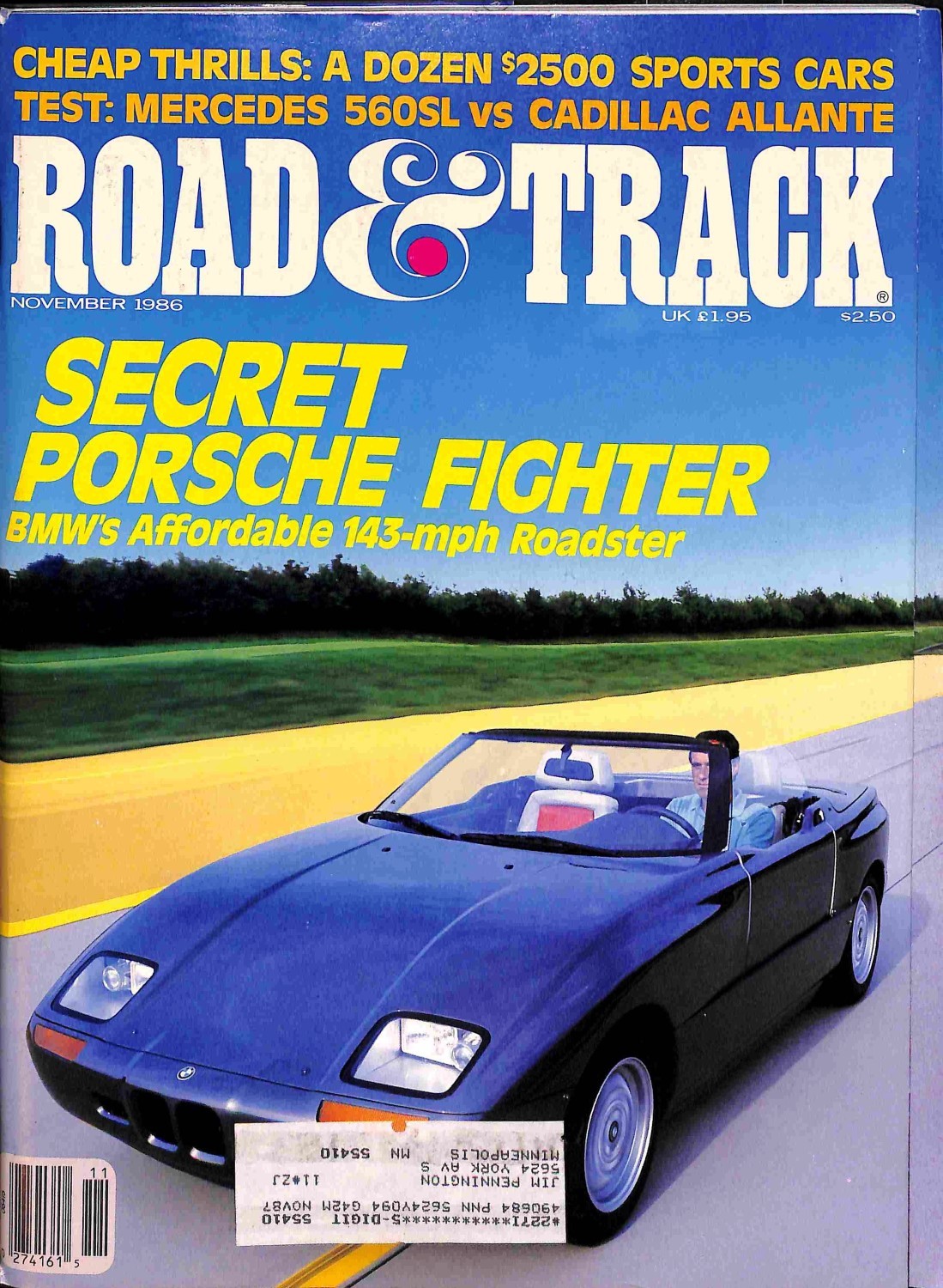 road and track magazine
