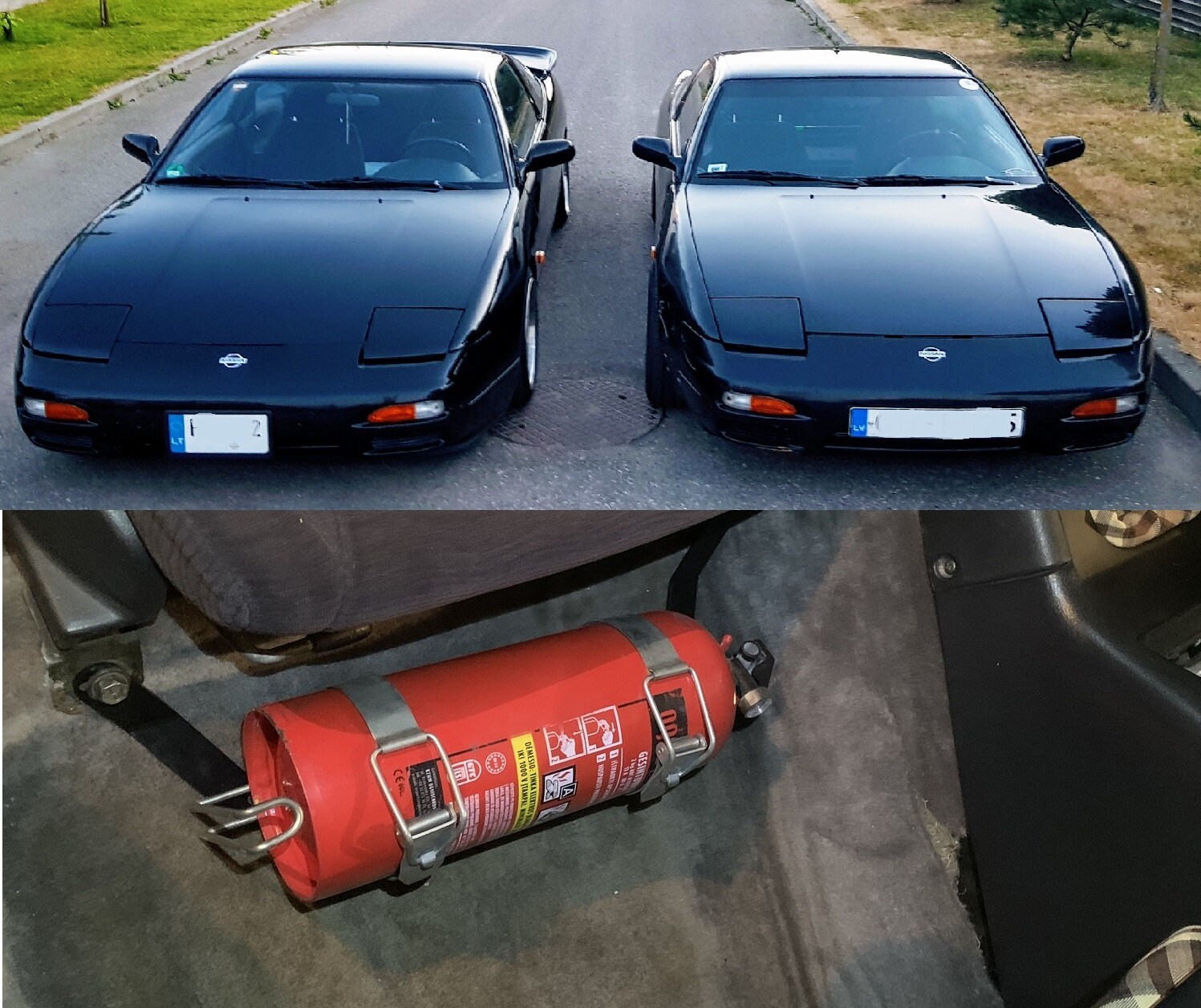 Nissan 180SX/200SX/240SX S13 fire extinguisher bracket Other Interior