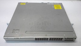 Cisco Catalyst WS-C3850-24T-E w/C3850-NM-4-1G module 1 Power Supply and 3 FANS - $483.74