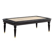 Acme Tayden Coffee Table w/Marble Top - Marble Top &amp; Black Finish - $1,258.00