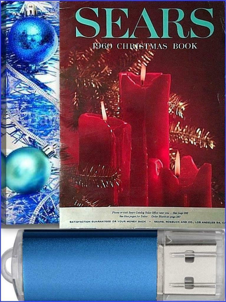 1960 Sears Christmas Catalog / Wishbook Toys & More On USB Drive Catalogs