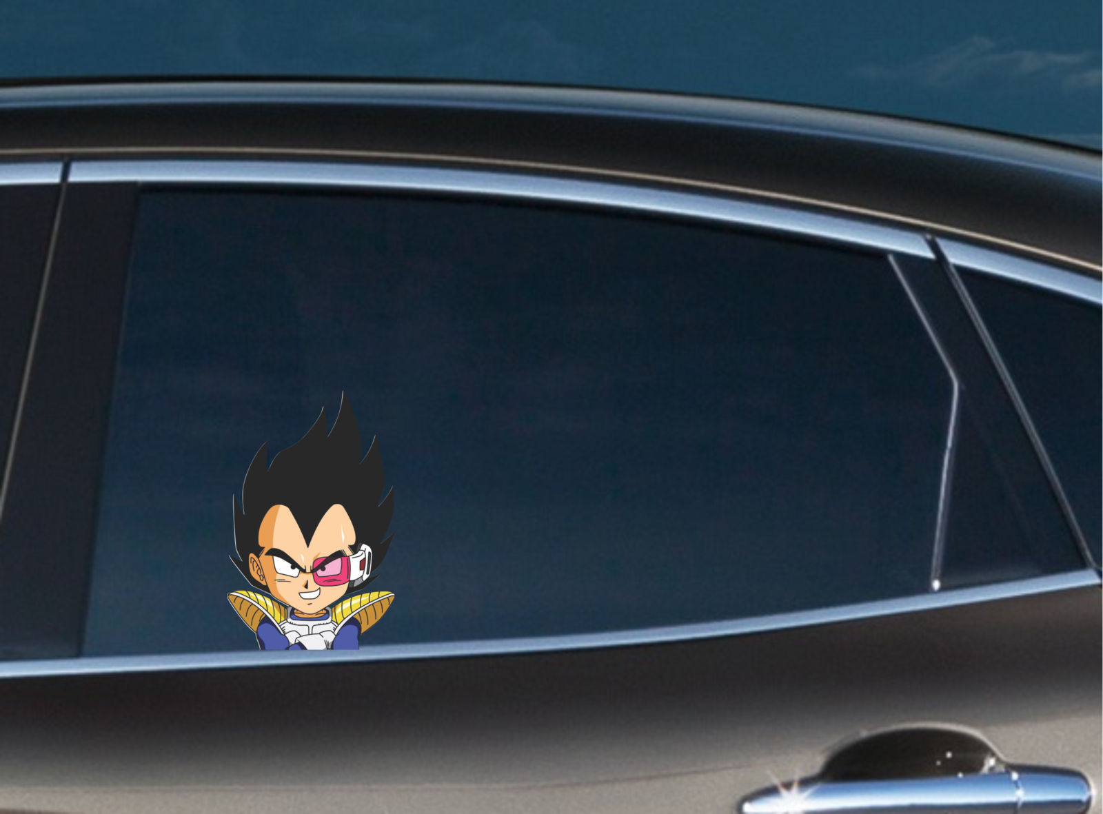Kid Vegeta Car Bumper Window Vinyl Decal Anime Stickers cartoons Dragon ball Z