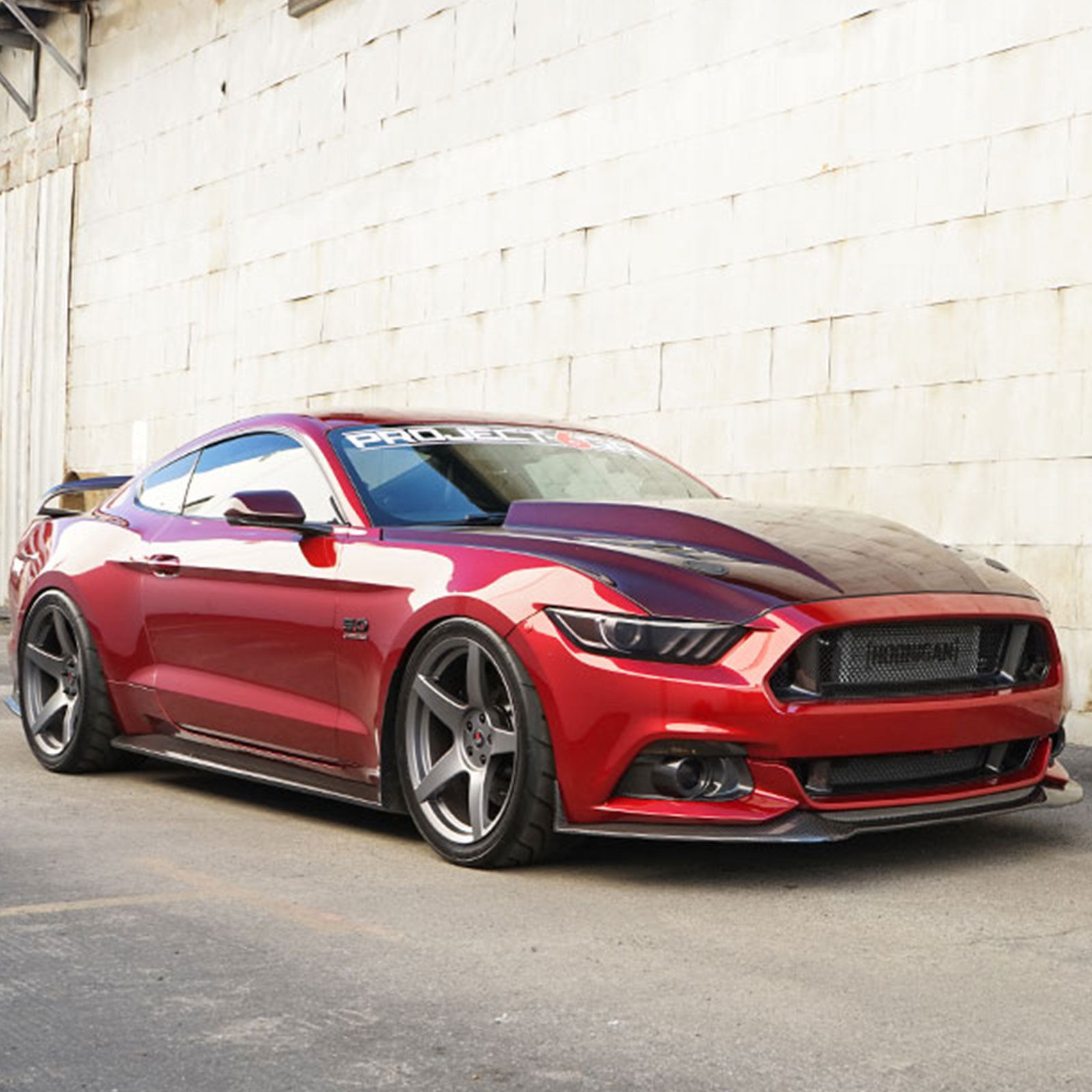 Project 6GR FIVE 19x10/11 Satin Graphite Concave Wheels for S550 ...