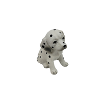 Vintage Homco Puppy Dog Dalmatian Figurine Home Decor Ceramic Porcelain  - $9.86