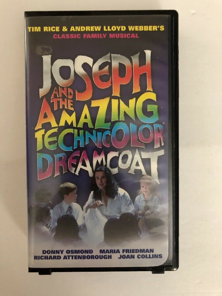 Joseph and the Amazing Technicolor Dreamcoat (VHS,2000,Clamshell)TESTED ...