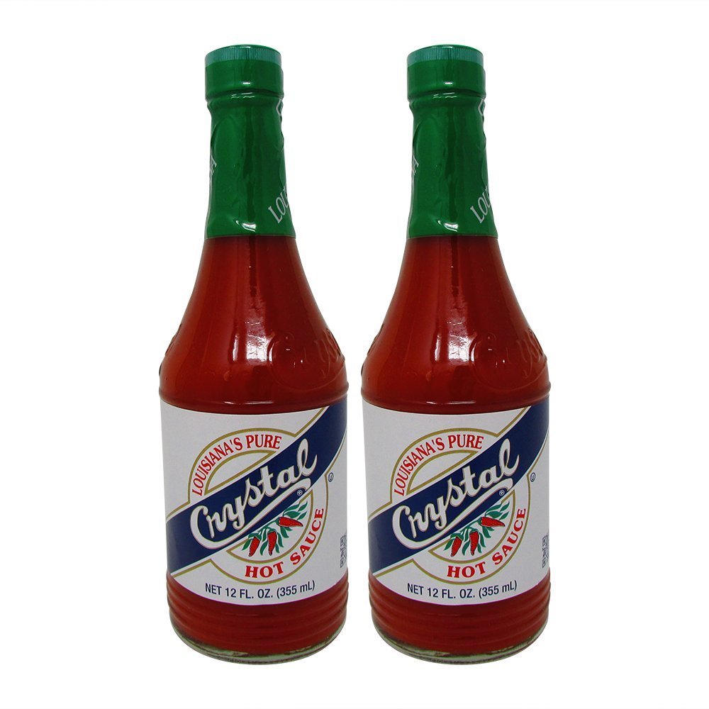 Crystal Hot Sauce Louisianas Pure Hot Sauce 12 Oz Pack Of 2 Sauces 5180