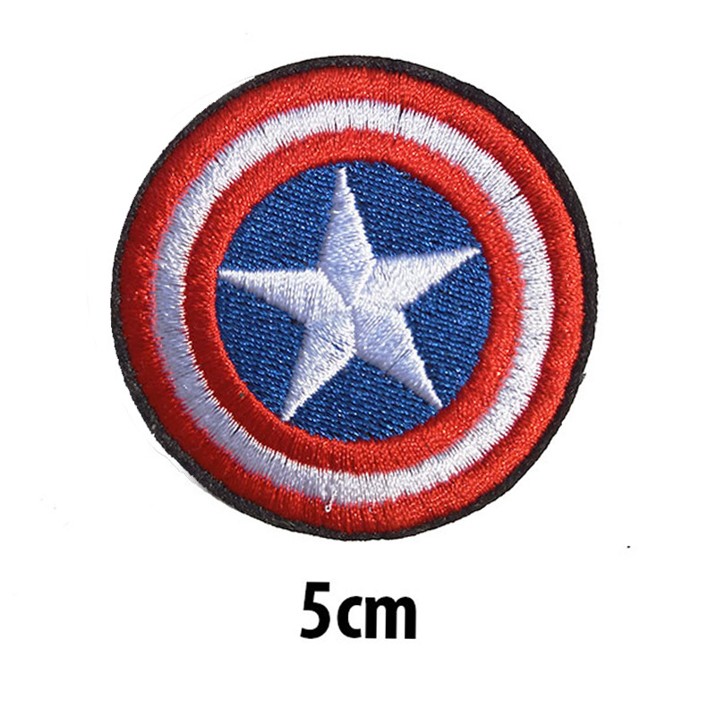 Captain America Shield Embroidered Patch