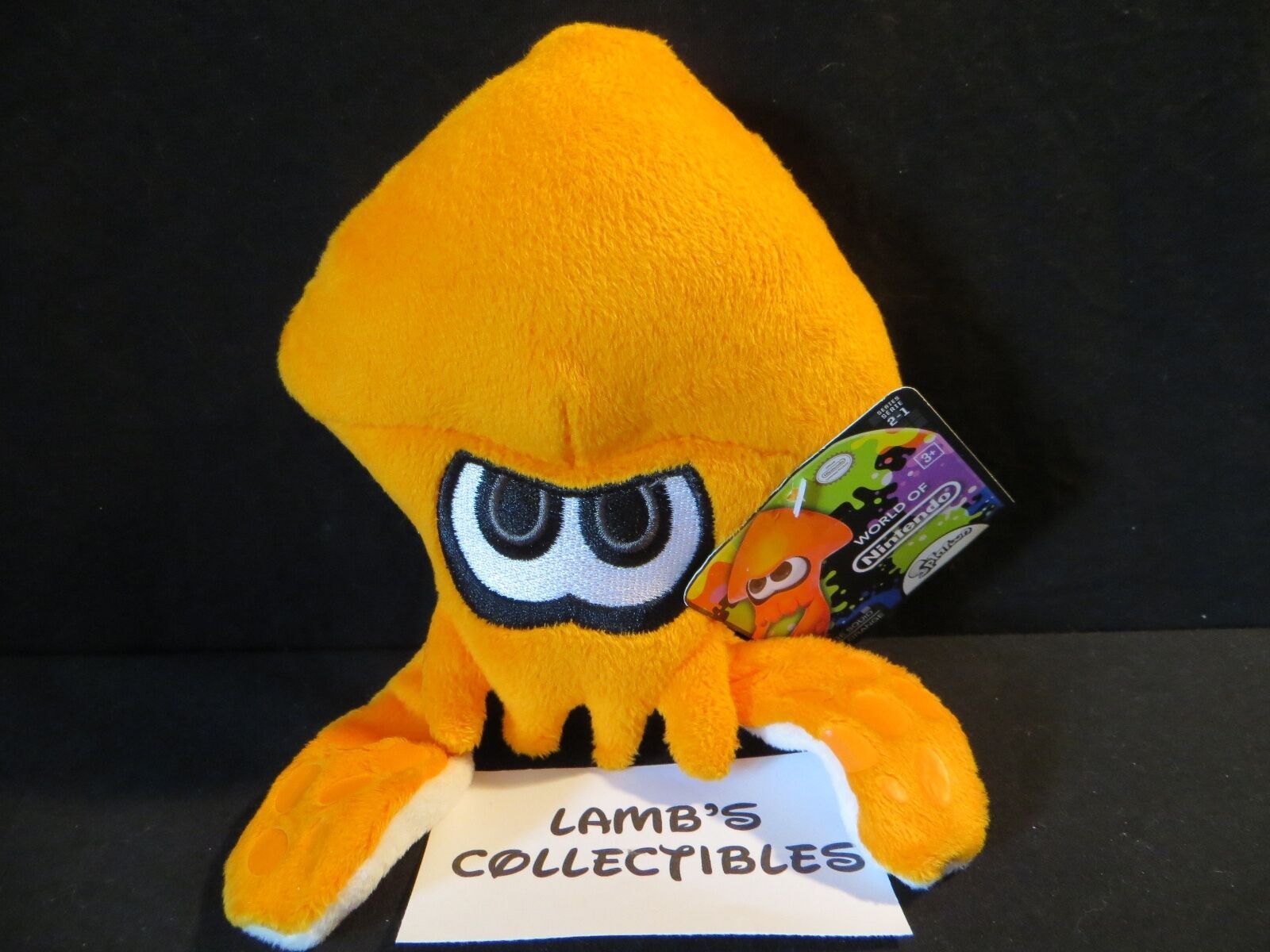 Primary image for World of Nintendo Orange Squid Splatoon plush 7.5" plush Jakks Pacific stuffed