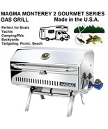 MAGMA MONTEREY 2 GOURMET SERIES GAS GRILL Marine Grade Polished Stainles... - $682.49