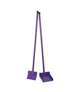 Sanitary Steel Color Pooper Scooper Blue or Purple With Rake Shovel Poop... - $53.24