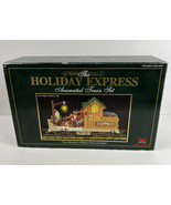Vintage New Bright Holiday Express Animated Train Set LOG MILL CAR W/ Bo... - $53.46
