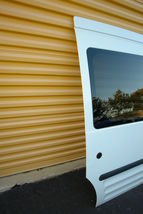 2010-13 Ford Transit Connect Rear Sliding Door W/ Glass Right Side RH image 5