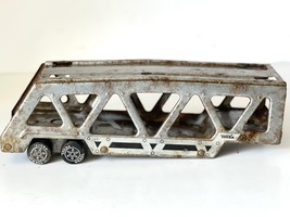 Vintage TONKA Metal Toy Auto Transport  Car Hauler Trailer - $9.99