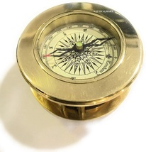 NauticalMart Magnifying Glass Brass Compass Nautical Collectibles Paperweight De image 4