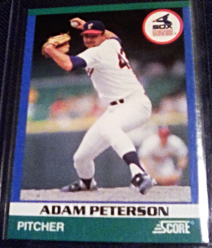 1991 Score Adam Peterson Rising Star Baseball card number 94 - Baseball ...