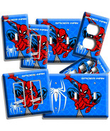 AMAZING SPIDERMAN LIGHT SWITCH OUTLET WALL PLATE BOYS COMICS GAME ROOM A... - $11.99+