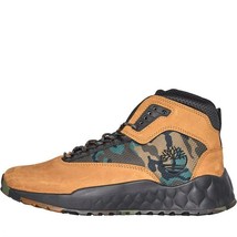 Timberland Mens Solar Wave Suede Mid Shoes Wheat / Camo - $179.25