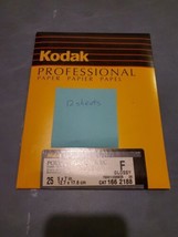 Vintage Kodak Polycontrast Photo Paper 5 X 7 12 Sheets F Single Weight RC  - $18.87