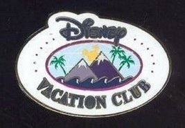 DVC Getaway Days Disney Vacation Club Travel Expo Purple Mountains Logo pin - $11.75