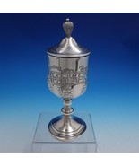 Judaica by ESCO Sterling Silver Kiddush Cup with Grapes Hebrew Writing (... - $355.41