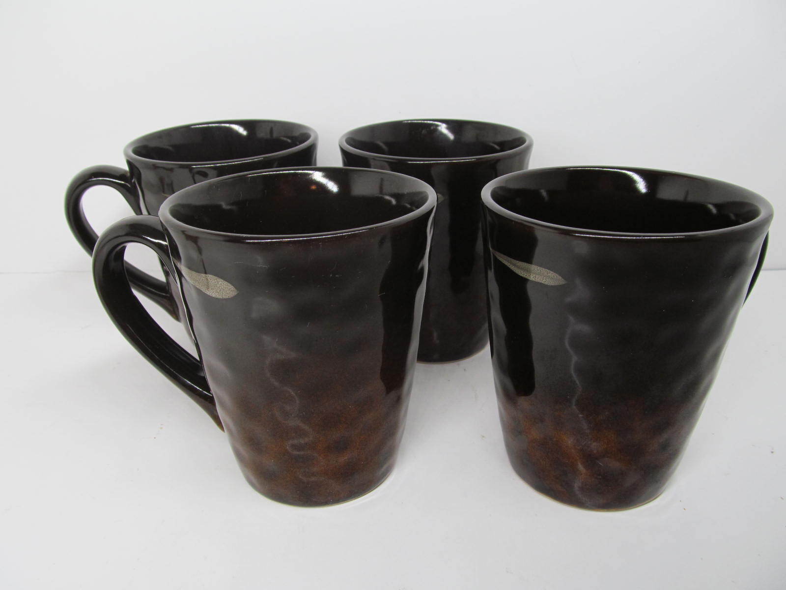Mikasa Gallatin Set Of Four Coffee Mugs In Good Used Condition - $26.10