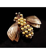 Gold and Silver bee brooch - Vintage Tiffany &amp; Co Insect lapel pin - Vin... - $495.00