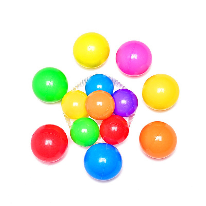 Wholesale 1000PCS White Plastic Pit Ball White Color Heavy-Duty Balls 5.5cm CE 